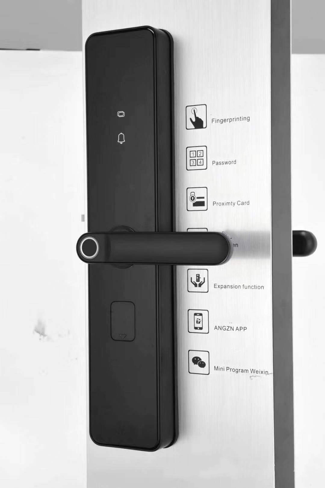 Unlock Fingerprint Lock, Smart Door Lock, Semi-automatic Fingerprint Lock, - Image 3